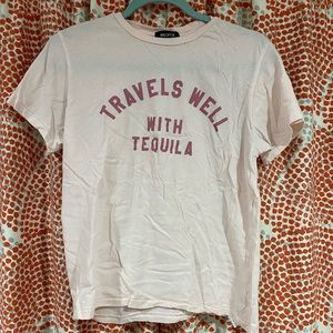 Wildfox “Travels Well With Tequila” Tee
